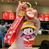 Sorvete Criativo Menino Menina Casal Chaveiro Feminino Bonito Dos Desenhos Animados Boneca Carro Bolsa Pingente Pequeno Presente