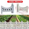 Azulejos de cemento para suelo vegetal, directo de fábrica, molde para pared de jardín, barandilla de césped, estanque de flores