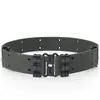 Cinturón Táctico de Entrenamiento CQB de Nylon de 5.5cm Sello de Cintura Táctico Tejido de Lona Cinturón Exterior Americano Multifuncional Cinturón de Hombre