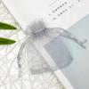 Bolsas de Presente de Organza com Cordão para Doces, Embalagens para Caixas de Joias, Sacos de Embalagem para Presentes com Tela Anti-Insetos - Em Estoque para Venda por Atacado