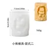 Molde de Silicona Oso Pote de Miel DIY Oso Panal Animal Cilindro Adornos Velas de Aromaterapia Fabricante Stock Listo