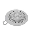 Filtro de Pantalla para Desagüe de Piso de Silicona Baño Atrapapelos para Alcantarilla Tapete Desagüe de Inodoro Anti-atascos Tapón de Agua Sin Instalación Requerida