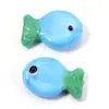 Contas de Vidro Coloridas de Peixinhos Contas de Vidro de Peixinhos Acessórios DIY Furo Reto Pulseira Contas de Vidro de Peixinhos Fofos Atacado