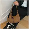 Bolso de moda tendencia 2026 verano nuevo elegante retro bolsa de albóndiga esmerilada otoño e invierno popular bolso cruzado para mujer