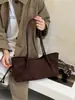 Bolso casual de gran capacidad transfronterizo para mujer, nuevo bolso de hombro de color liso a la moda, bolso de moda 2026 para ir al trabajo y de ocio