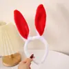 Faixa de Cabeça com Orelhas de Coelho Mais Vendida na Amazon Transfronteiriça, Acessórios de Cabelo de Coelho, Adereço de Cabeça para Fantasia de Menina Coelho para Festa de Halloween