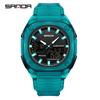 En Stock Nuevo Modelo Reloj Electrónico Deportivo Transfronterizo, Reloj Estudiante Multifuncional para Exteriores, Múltiples Alarmas, Reloj Simple Luminoso
