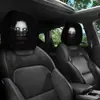 Capa de Encosto de Cabeça de Carro Assustadora Engraçada Capa de Almofada de Carro Capa de Assento à Prova de Poeira Personalização Disponível por Foto Capa de Almofada para Cabeça e Pescoço