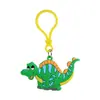 Llavero Colgante de Dinosaurio Nuevo Transfronterizo Accesorio de Goma Suave de PVC DIY Dibujos Animados Regalo para Niños Adorno Colgante de Moda