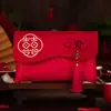 Envelopes Vermelhos Especiais para Casamentos, Envelopes Vermelhos de Casamento de Dez Mil Yuan, Taxa de Troca para Cerimônia de Casamento, Carteira de Presente, Envelope Vermelho