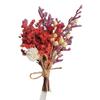 Buquê de Flores Secas Produto Acabado Mini Buquê de Flores Preservadas Lembrancinha de Festa Arranjo de Flores para Pendurar na Parede Moldura de Foto DIY Material de Flor Leque