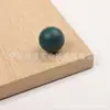 Plástico ABS bola redonda color manija para el hogar multicolor opcional cajón gabinete armario puerta manija de un solo agujero
