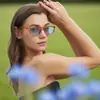 Nuevas Gafas de Sol Transfronterizas, Réplicas de Marca Famosa para Gafas de Sol Cuadradas Estilo Europeo y Americano, Mismo Estilo Gafas de Moda de Alta Gama para Estrellas Hombres y Mujeres