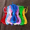 Hilo de Tejer DIY Cuerda de Colores Material Hecho a Mano Cuerda de Nudo Chino Cuerdas de 10 Colores Material de Hilo para Jardín de Infancia