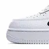Putian Original Puro Sapatos Masculinos Air Force 1 Branco Puro Clássico Cano Baixo Tênis Branco Cano Alto Cor de Trigo Tênis Af1 Feminino Aj