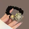 Elástico de Cabelo Versátil Estilo Coreano para Mulheres, Prendedor de Coque, Corda de Cabelo Elástica, Acessório de Cabelo de Desenho Animado