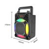 Sing-E Zqs1367 Fabricante Venta al por Mayor Altavoz Grande de 3 pulgadas Altavoz Bluetooth Exterior Baile Cuadrado Fiesta Altavoz Grande
