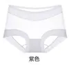 Pantaletas de Seda de Hielo Finas de Verano para Mujer, Entrepierna de Algodón Puro Antibacteriano, Control de Abdomen Talla Grande, Levanta Glúteos, Frescas y Transpirables