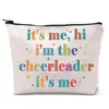 Amazon Transfronterizo Temu Popular Estampado de Dibujos Animados Bolsa de Maquillaje Bolsa de Almacenamiento de Gran Capacidad Bolsa de Almacenamiento de Lona