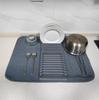 Outlet de Fábrica Estante Escurridor Multifuncional Base Secado Pad Escurridor Plato Secador Microfibra Absorbente Estante Cubierta Olla