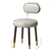 Silla de Maquillaje Modelo Nuevo 2025, Silla para el Hogar, Silla de Gama Alta para Dormitorio con Respaldo, Taburete Especial para Tocador, para Uso en Dormitorio de Niñas