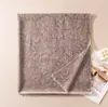 Bufanda Chal de Cachemir Lujo Ligero Jacquard de Gama Alta Ligero Otoño Invierno Suave Cómodo Chal para Oficina con Aire Acondicionado