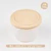 Lonchera de Silicona de Grado Alimenticio, Caja de Almacenamiento para Conservar Frescura, Bol para Almacenar Verduras Encurtidas, Bol Pequeño para Kimchi, Uso Especial para Calentamiento en Microondas
