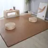 Esterilla de suelo tejida de ratán estilo japonés para dormir, usada como cama de suelo, adecuada para uso doméstico, tatami, esterilla refrescante de verano y alfombrilla para gatear junto a la cama