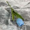Tulipán flor artificial boda flor falsa decoración hecha a mano PU flor artificial suave accesorios de tiro comercio exterior transfronterizo al por mayor