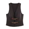 Estilo Europeo y Americano Transfronterizo Z Nueva Moda Elegante Top de Mujer con Decoración de Correa 1165064 Minifalda 1165065
