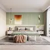 Decoración de Casa Completa Madera Ecológica Chapa de Madera Murales Sala de Estar Fondo de Sofá Papel Tapiz Dormitorio Cabecera Pared de TV Tela