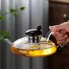 Chaleira de Chá Doméstica Vidro Chaleira para Chá Verde e Vermelho Caneca de Rato Novo Fogão Elétrico de Cerâmica Chaleira de Água Preparador de Chá Pessoal