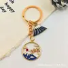 Bolsa Nova para Casal Transfronteiriça Pingente de Liga Peixe Koi Bênção Presente Cultural e Criativo Chaveiro Fofo Pingente Estilo Chinês