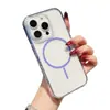 Funda Magnética Fina de Círculo Dos en Uno para Teléfono Adecuada para Apple 16Promax Interior Anticaídas 15 Estilo Femenino 13/14/11