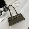 Chao este año 2026 elegante moderna popular versátil moderna bolsa para mujer axila un solo hombro para ir al trabajo bolsa esmerilada