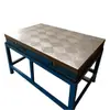Plataforma de inspeção de ferro fundido plataforma com ranhura em T plataforma plana de inspeção de ferro fundido mesa de montagem de ajustador plano/