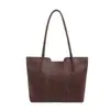 Bolsa Tote de Gran Capacidad 2026 Nuevo Estilo Bolsa para Mujer Versátil Alta Apariencia Bolso de Hombro Temperamento de Estudiante Universitario Bolso de Axila de Gama Alta
