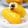 Pastel de Arroz Glutinoso con Relleno de Melaza, Frito 300g, Producto Semielaborado Sanquan Quick Kitchen