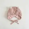 Gorro de Invierno Nuevo para Bebé Qiunan, Gorro Turbante para Bebés Niños y Niñas, Cálido Gorro de Punto con Orejeras para Bebé