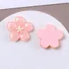 Cuerda para el Cabello de Flor de Cinco Pétalos Transparente con Purpurina Dulce y Versátil, Adorno para la Cabeza, Pendientes para Mujer, Accesorios DIY, Materiales al por Mayor