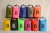 Bolsa impermeable de malla con clip de PVC, bolsa de barril impermeable de fábrica, bolsa impermeable para exteriores, bolsa de barril impermeable, bolsa para nadar