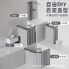 Cortina de Chuveiro Quente de Inverno com Ventosas, Dobrável, Banheiro Invisível, Sem Furos, Impermeável, Cortina de Chuveiro para Separação de Áreas Seca e Molhada, Tenda de Chuveiro