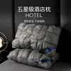 Núcleo de almohada de hotel cinco estrellas almohada de pan trenzado núcleo de almohada elástico núcleo de almohada lavable para protección del cuello del adulto