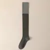 Calcetines Pequeños para Piernas Delgados Ligeramente Compresivos Calcetines Apilados Calcetines de Niño para Otoño e Invierno Hasta la Rodilla Tubo Largo Calcetines de Algodón a Juego de Colores Espesos Tubo Alto Calcetines para Muslo