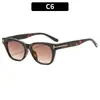 2026 Gafas de Sol Retro Europeas y Americanas de Marco Grande Nuevas para Mujer Tendencia Frescas Versátiles Ropa Urbana Accesorio para Fotos Protección Solar Protección UV Gafas de Sol para Hombre