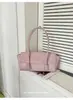 Bolsa de camurça vintage para outono e inverno para mulheres 2026 nova moda bolsa de ombro para o dia a dia bolsa tote casual de grande capacidade
