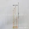 Adereços de casamento passo a passo Castiçal Hotel Auditório de Casamento Palco Estrada Chumbo Romântico Jantar à luz de velas Ornamentos de castiçal