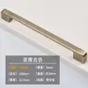 Manija de Mesita de Noche, Manija de Puerta de Armario de Dormitorio, Manija de Puerta Negra de Aleación de Aluminio, Manija Negra de Mueble de TV