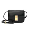 2023 Nova Cor Caramelo Tofu Bag Shoulder Crossbody Bolsa Feminina High-end Box Bag All-match Retro Small Square Bag