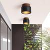 Luminária de Teto de Corredor de Personalidade Simples Nórdica Pedra Buraco Negro Minimalista Preto Corredor Casa Casa Meio Antigo Lâmpadas de Varanda